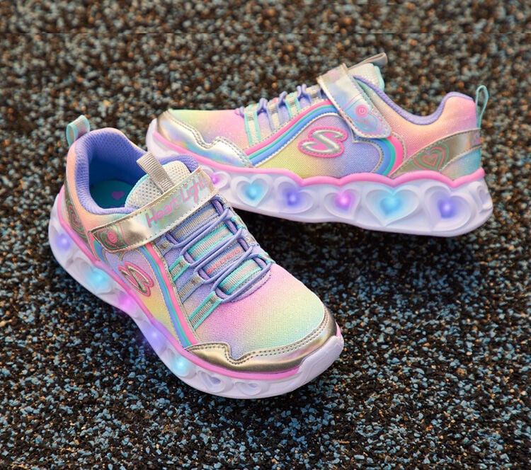 Kids white sketchers store